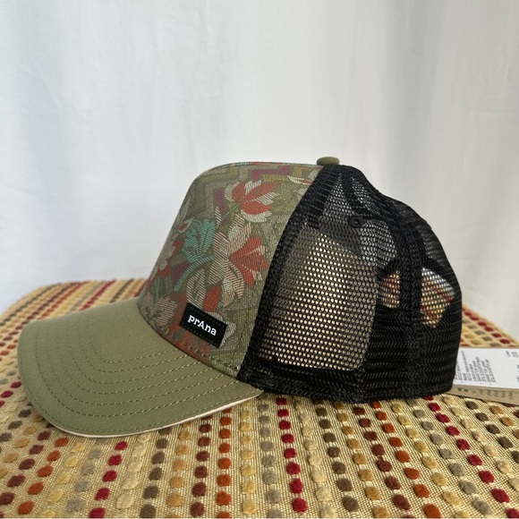 PrAna Lower Pines Trucker Cargo Green Horchata Unisex OS - Picture 2 of 9